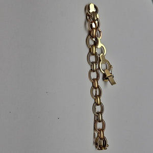 PULSERA ORO COMBINADO 14 K 11,90 GRMS (SEMINUEVO)