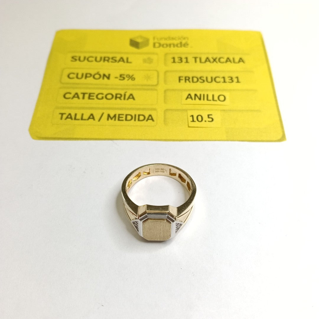 ANILLO ORO 10 K 4 GRMS (SEMINUEVO)