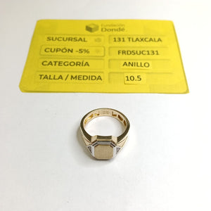 ANILLO ORO 10 K 4 GRMS (SEMINUEVO)