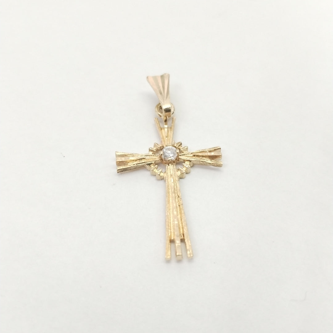 CRUZ ORO 14 K 2,60 GRMS (SEMINUEVO)