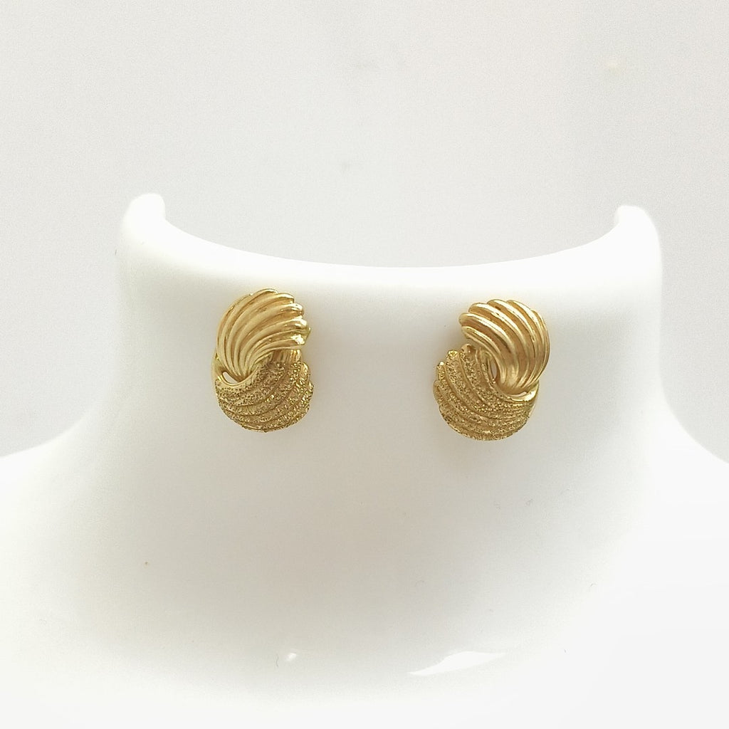 BROQUELES PAR ORO 14 K 4,20 GRMS (SEMINUEVO)