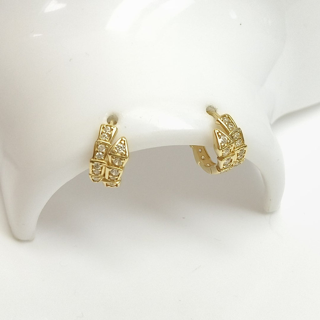 ARRACADAS PAR ORO 14 K 3.2 GRMS (SEMINUEVO)