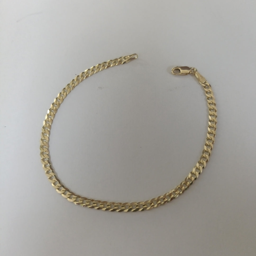 PULSERA BARBADA 14K 18 CM 3.2 GR (NUEVO)