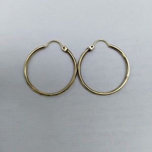 ARRACADAS PAR ORO 14 K 2,00 GRMS (SEMINUEVO)
