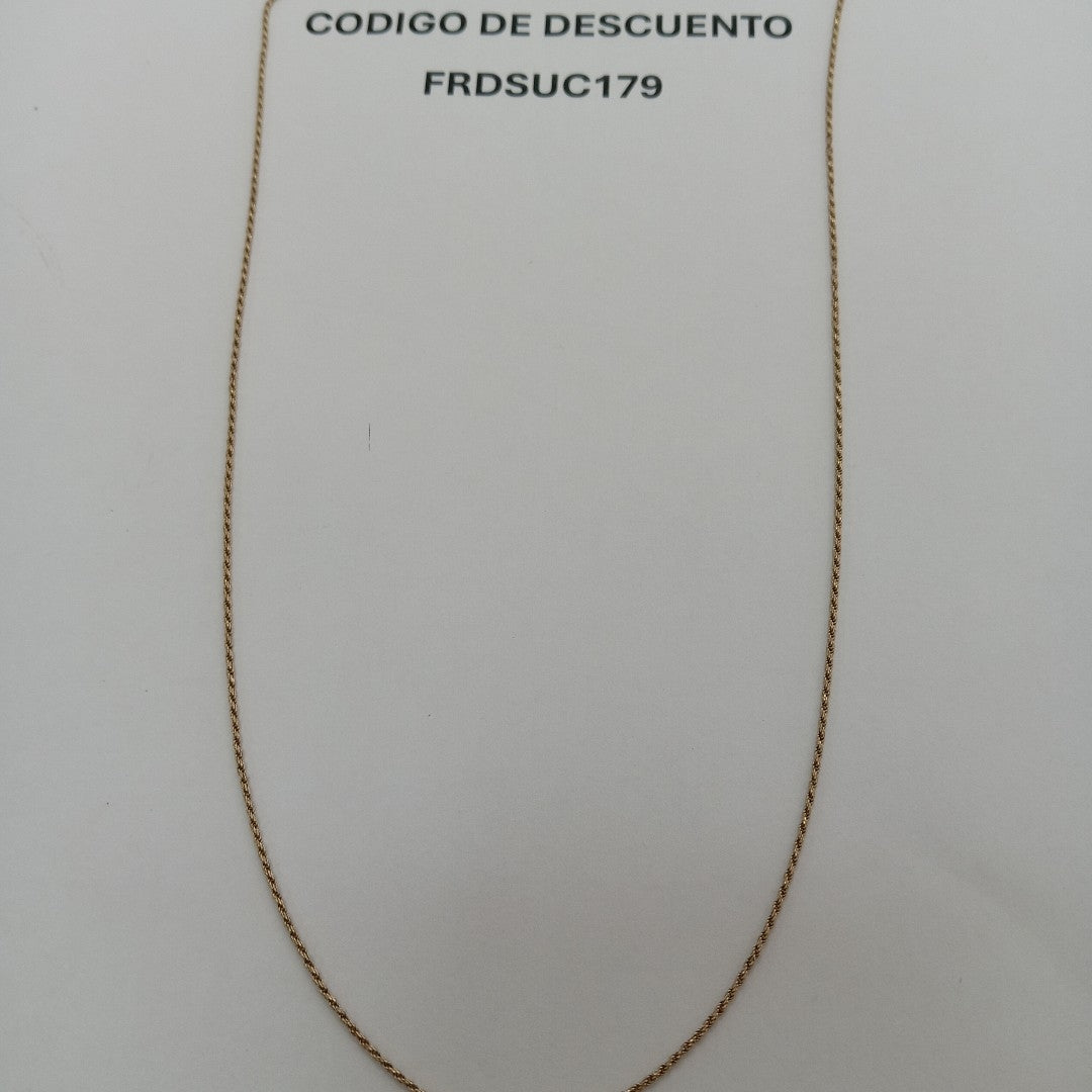 CADENA ORO 14 K 2,90 GRMS (SEMINUEVO)