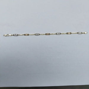 PULSERA ORO, RODIADO 14 K 3 GRMS (SEMINUEVO)