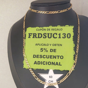 CADENA ORO 14 K 9.2 GRMS (SEMINUEVO)