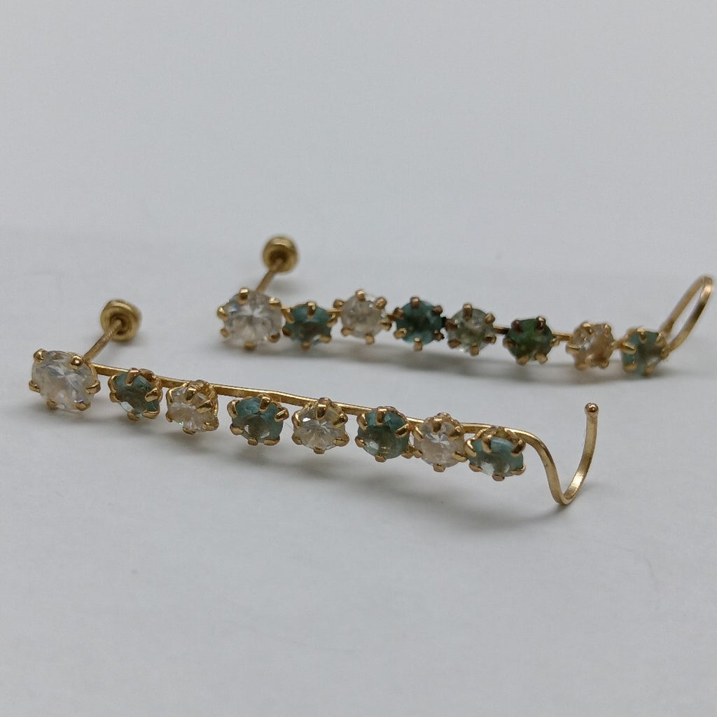 ARETES PAR ORO 14 K 1,40 GRMS (SEMINUEVO)