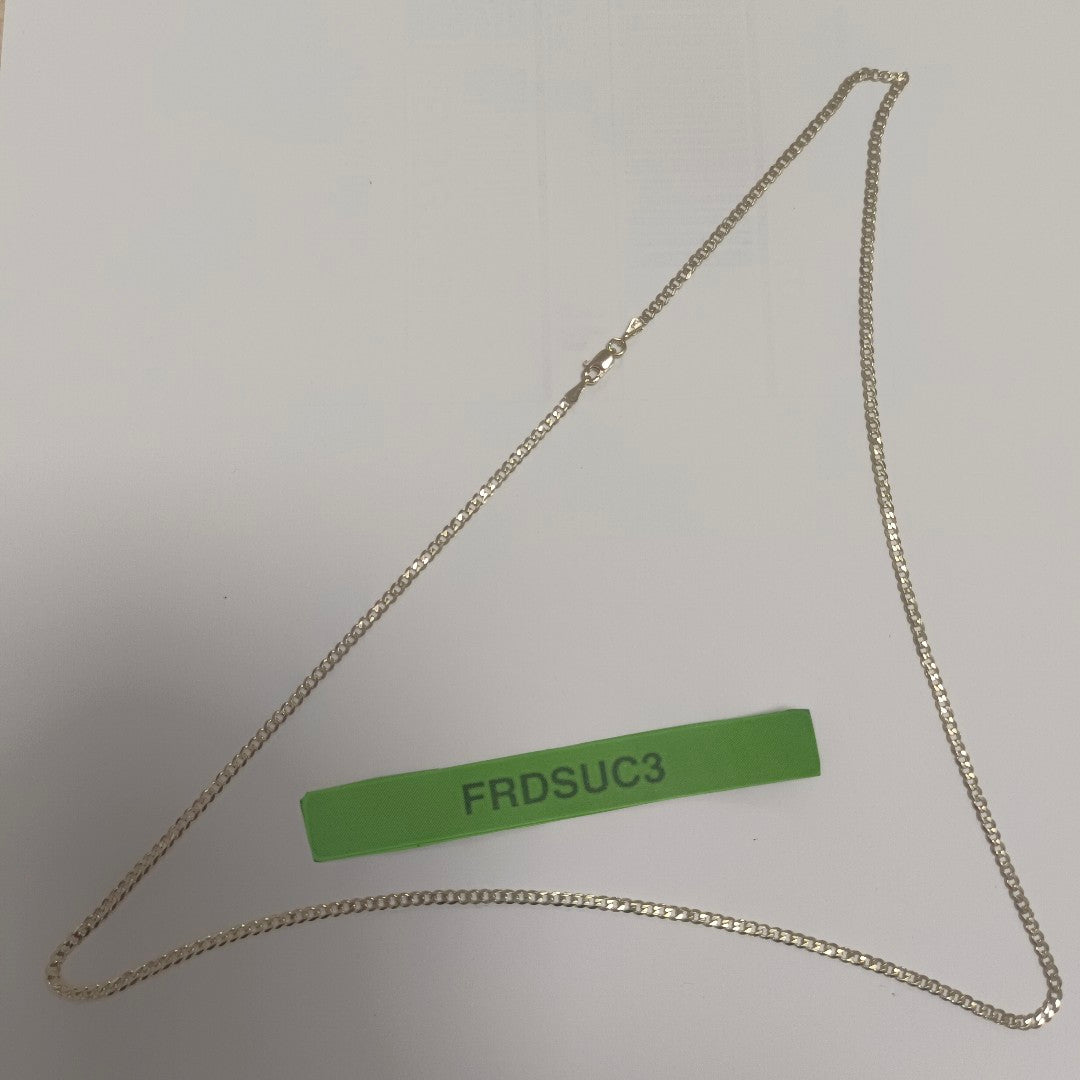 CADENA BARBADA 14K 60 CM 6.1 GR (NUEVO)