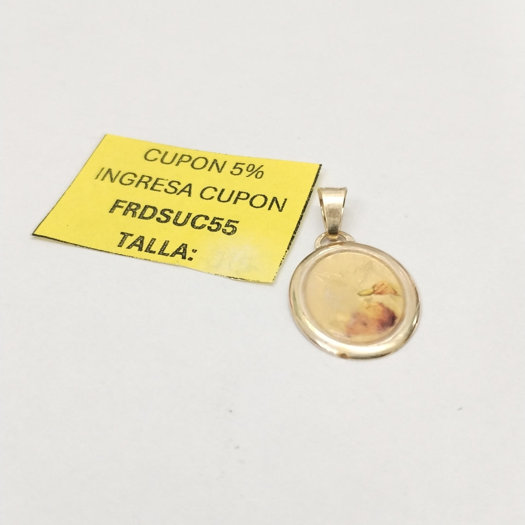 MEDALLA RELIGIOSA ORO 14 K 1,00 GRMS (SEMINUEVO)