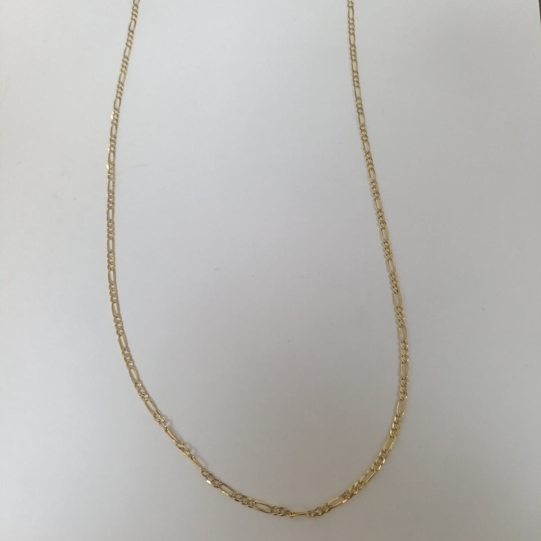 CADENA 3X1 DIAMANTADA 14K 60 CM 5.4 GR (NUEVO)