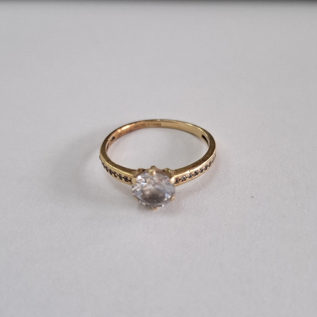 ANILLO ORO 10 K 1,80 GRMS (SEMINUEVO)