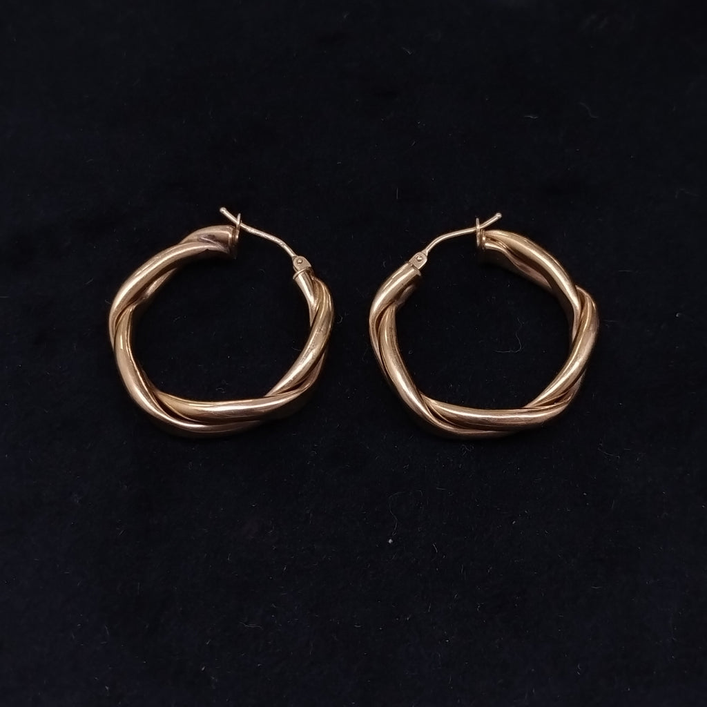 ARRACADAS PAR ORO 10 K 3,30 GRMS (SEMINUEVO)