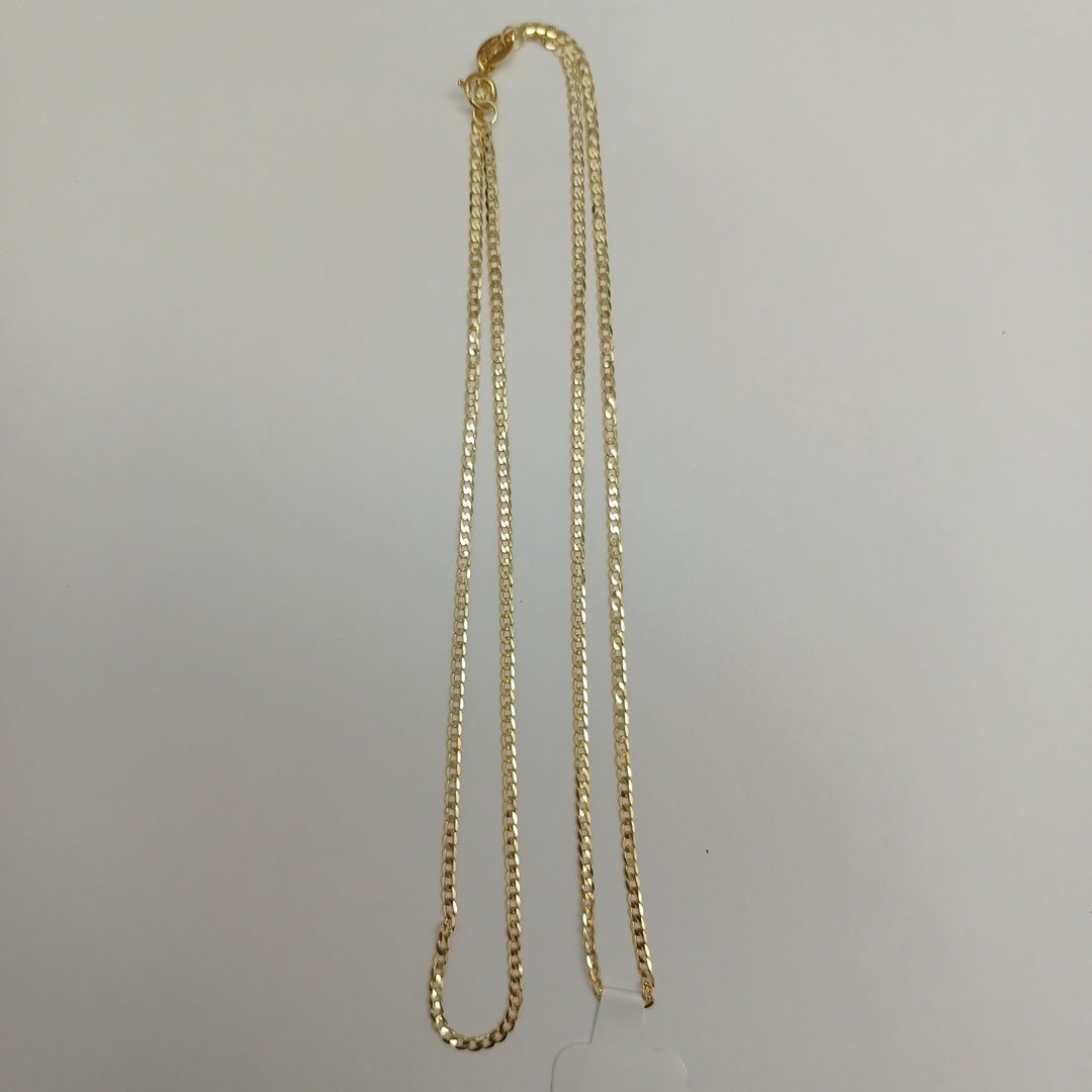 CADENAS BARBADA AMARILLA ORO 14K 1.9 (NUEVO)