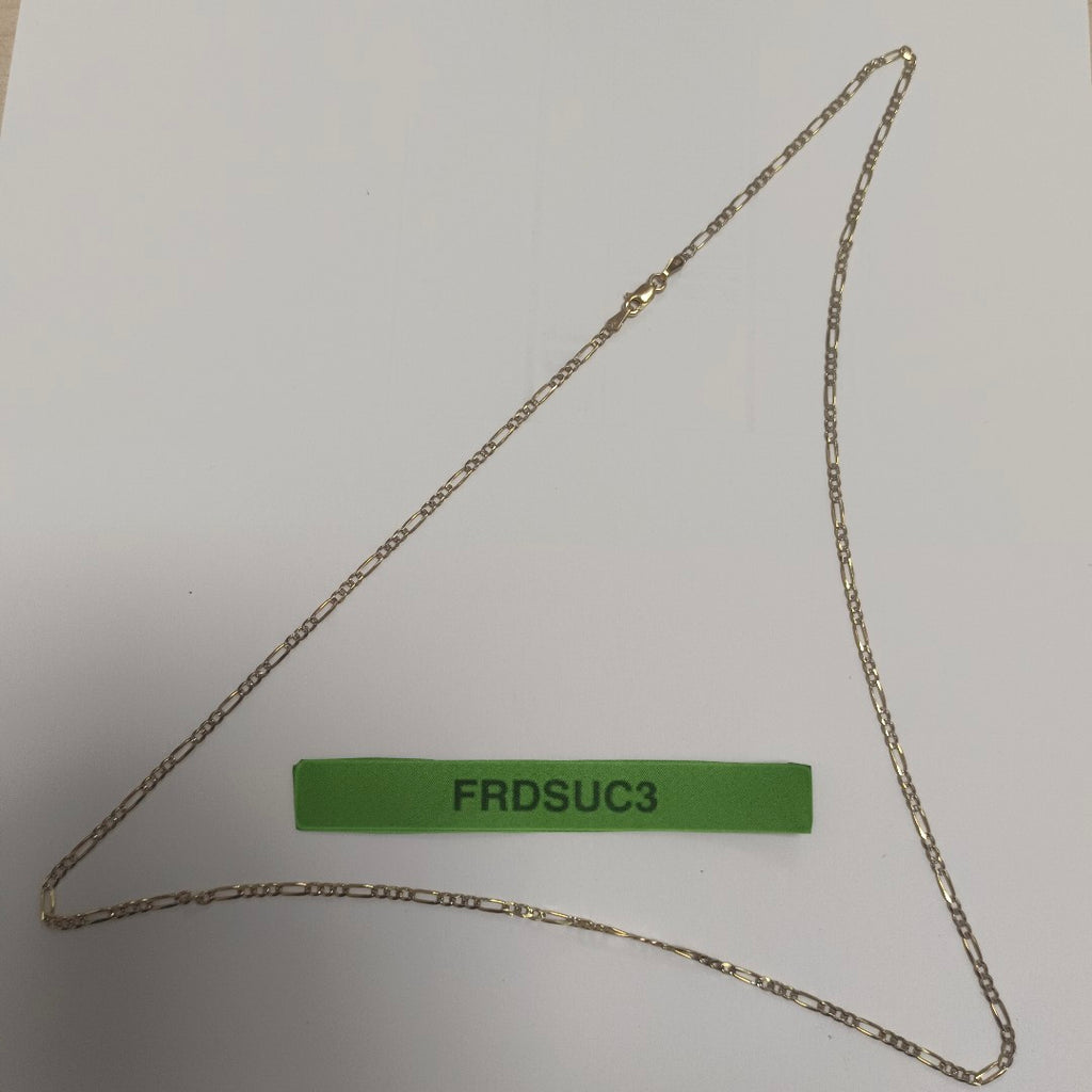 CADENA 3X1 DIAMANTADA 14K 60 CM 5.1 GR (NUEVO)