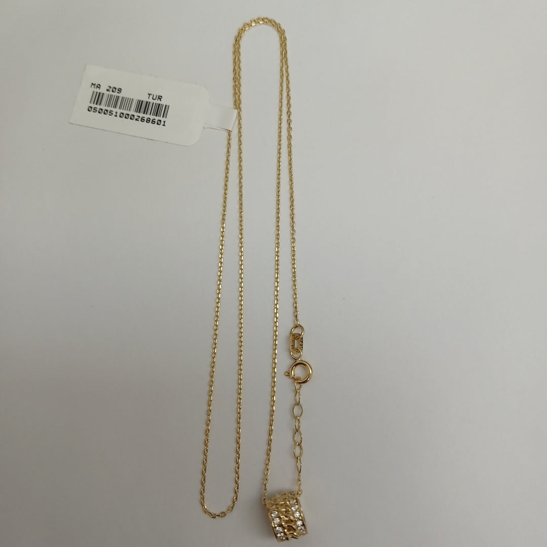 GARGANTILLAS ORO 14K 2.8 (NUEVO)