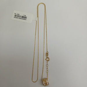 GARGANTILLAS ORO 14K 2.8 (NUEVO)