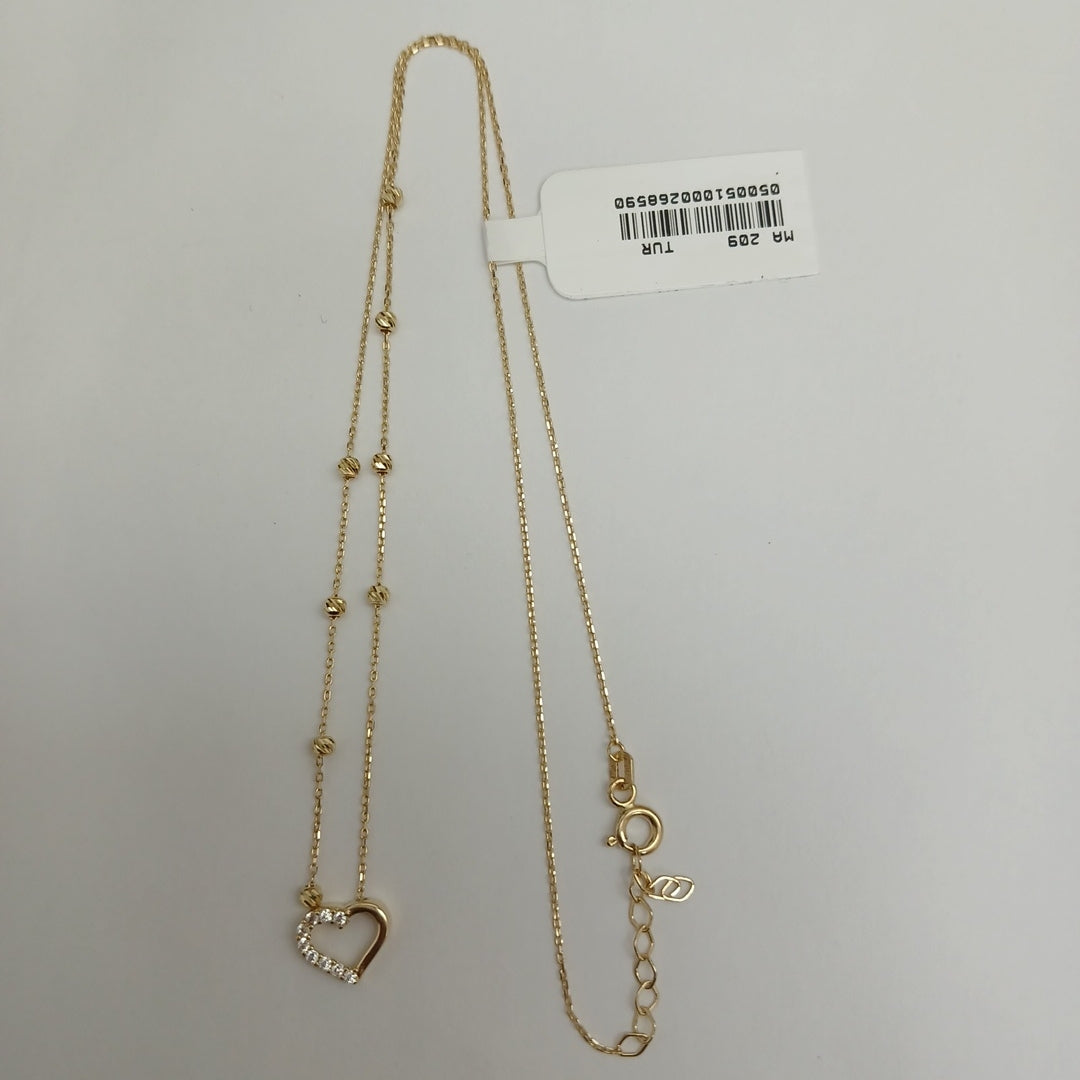 GARGANTILLAS ORO 14K 1.7 (NUEVO)