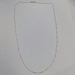 CADENA VENECIANO 14K 55 CM 1.8 GR (NUEVO)