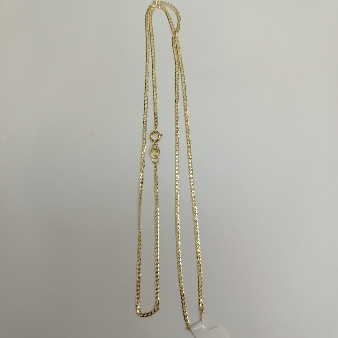 CADENAS BARBADA AMARILLA ORO 14K 2.2 (NUEVO)