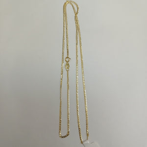 CADENAS BARBADA AMARILLA ORO 14K 2.2 (NUEVO)