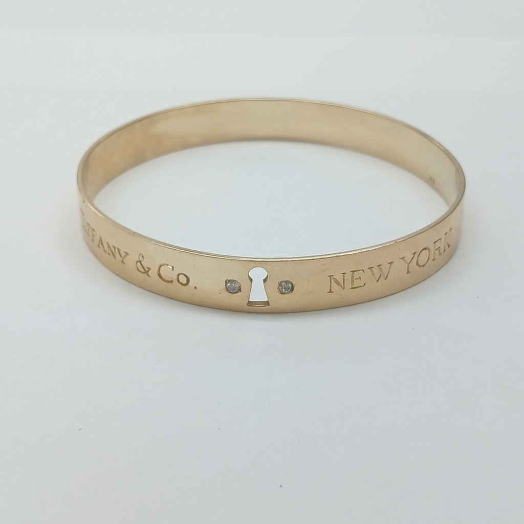 PULSERA RIGIDA ORO 14 K 26,60 GRMS (SEMINUEVO)