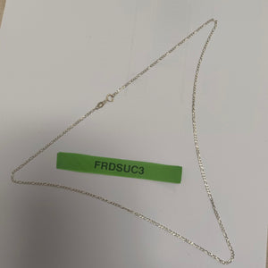 CADENAS TEJIDO 3X1 ORO 10K 55 CM 2.1 GR (NUEVO)