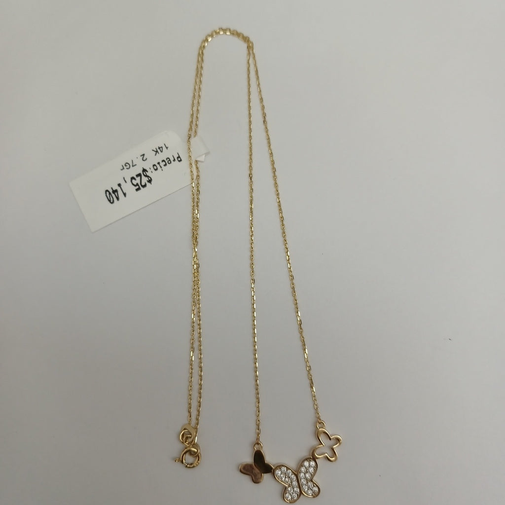 GARGANTILLAS ORO 14K 2.7 (NUEVO)