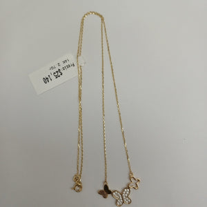 GARGANTILLAS ORO 14K 2.7 (NUEVO)