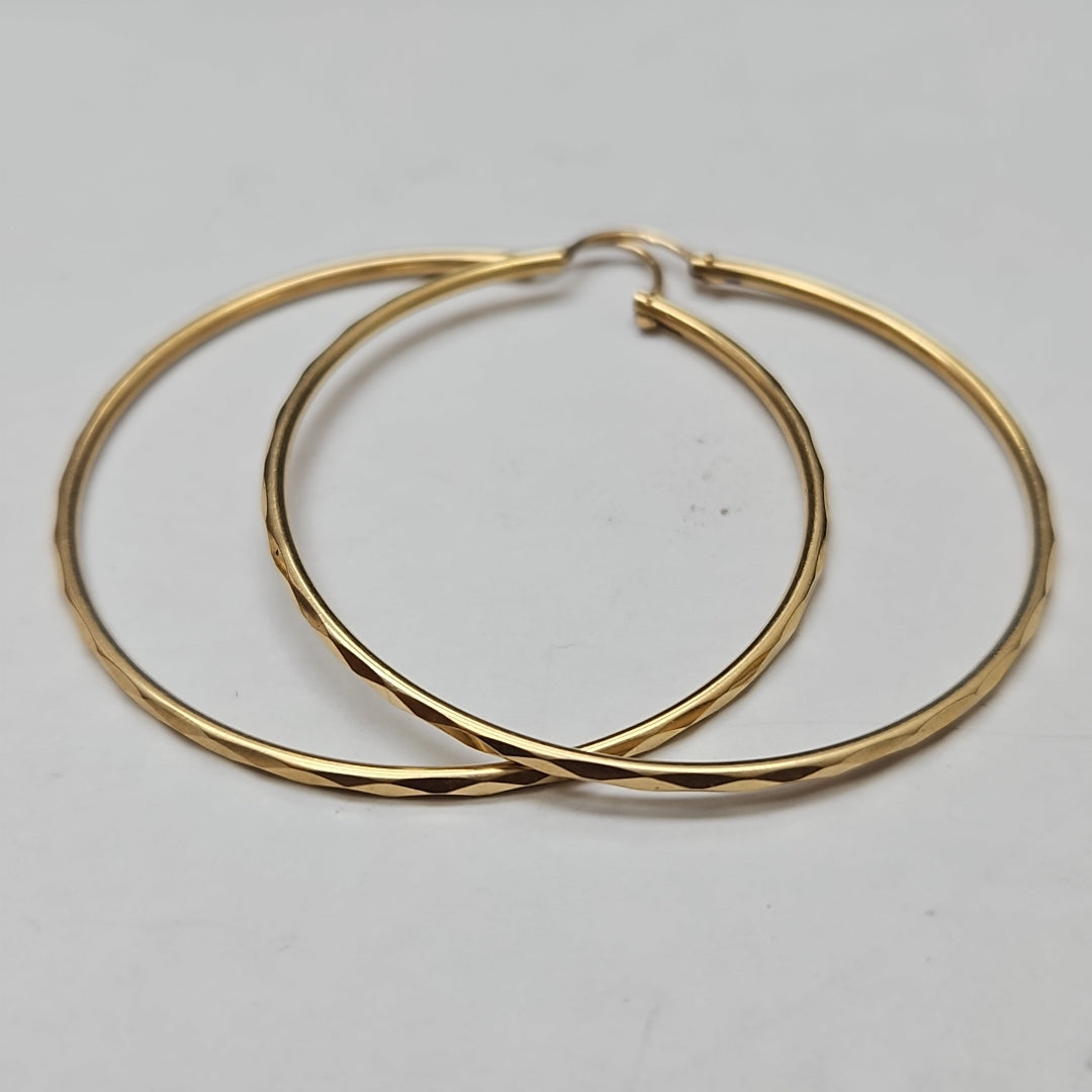 ARRACADAS PAR ORO 14 K 4.7 GRMS (SEMINUEVO)