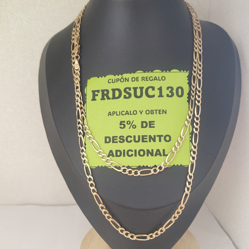 CADENA ORO 10 K 17.8 GRMS (SEMINUEVO)