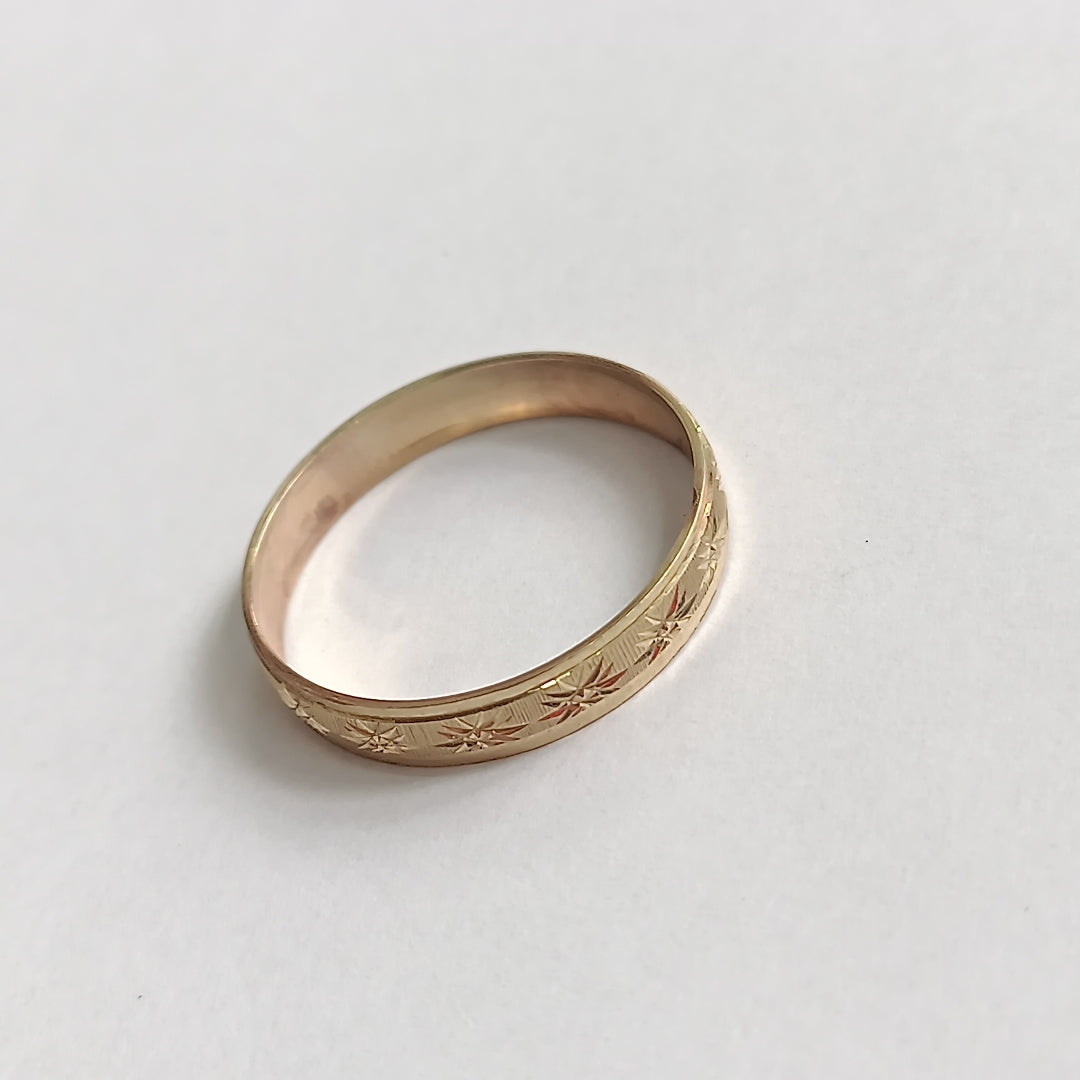 ARGOLLA ORO 10 K 1.4 GRMS (SEMINUEVO)