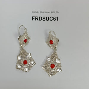 ARETES PAR PLATA 17.7 GRMS (SEMINUEVO)