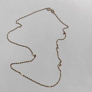 CADENA ORO COMBINADO 10 K 1,50 GRMS (SEMINUEVO)