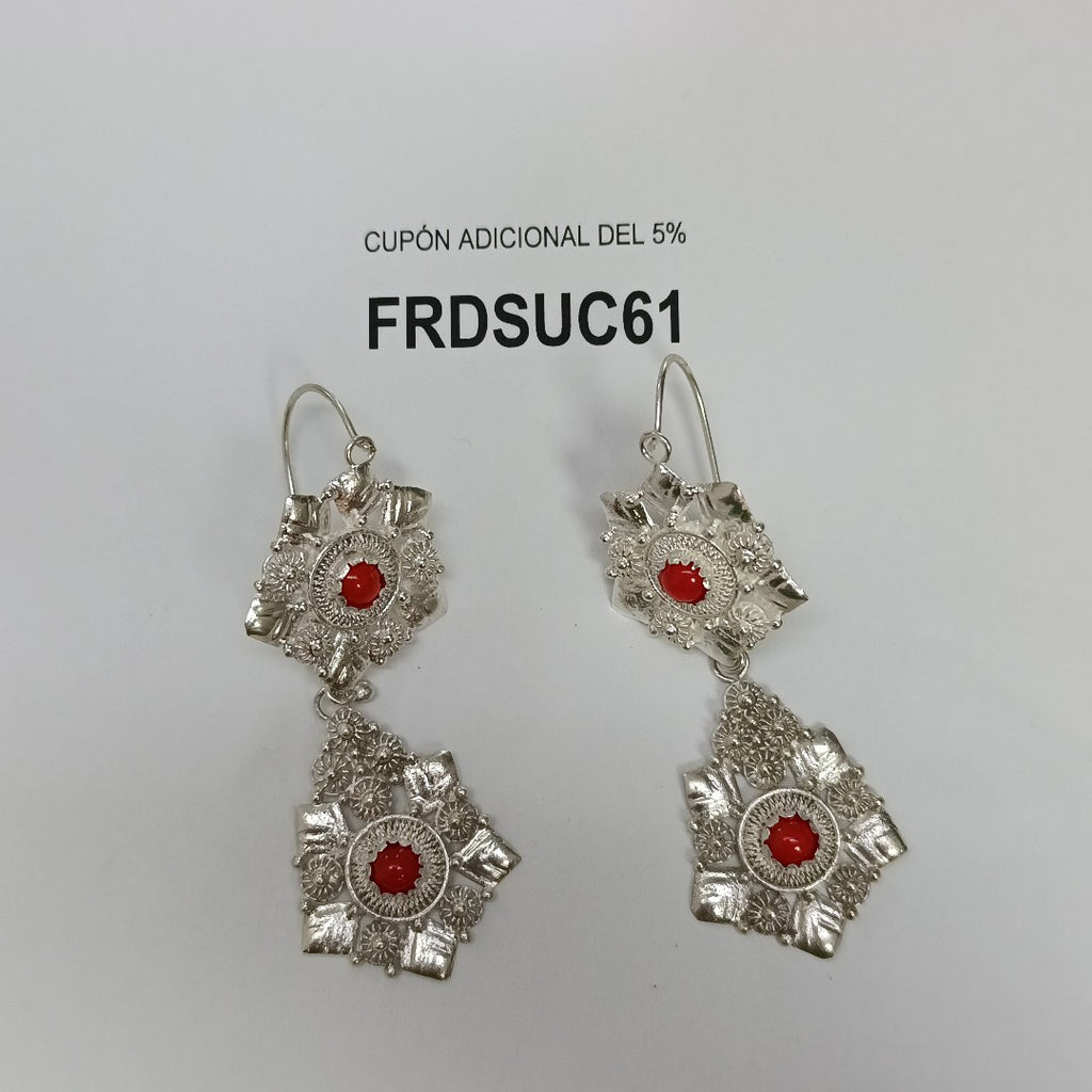 ARETES PAR PLATA 22.2 GRMS (SEMINUEVO)