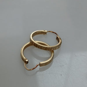ARETES PAR ORO 10 K 2 GRMS (SEMINUEVO)
