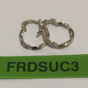 ARETES ARRACADAS TORZAL 14K 1.1 GR (NUEVO)