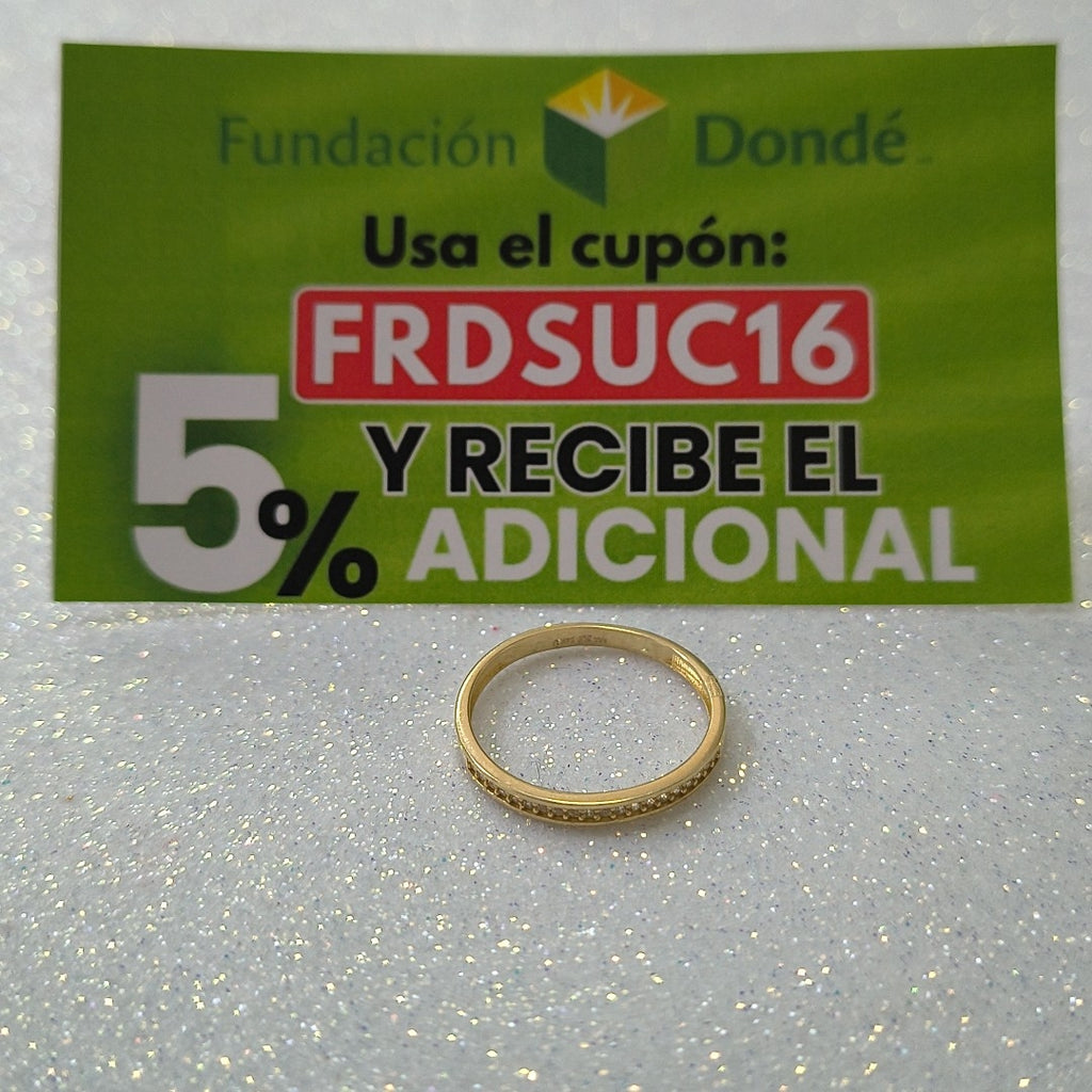 ANILLOS DAMA ORO 14K 1.5 (NUEVO)