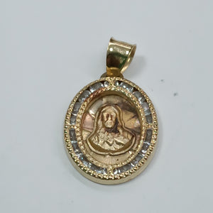 MEDALLA RELIGIOSA ORO 14 K 1,30 GRMS (SEMINUEVO)