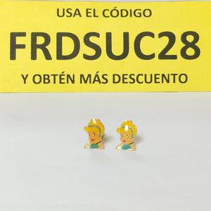 BROQUELES PAR ORO 10 K 0,20 GRMS (SEMINUEVO)