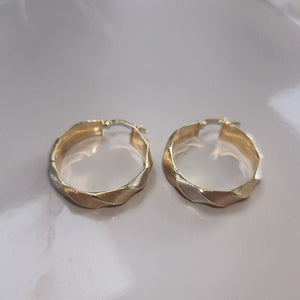 ARRACADAS PAR ORO 14 K 4,40 GRMS (SEMINUEVO)