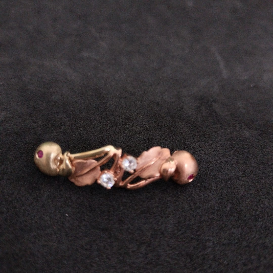 DIJE ORO COMBINADO 14 K 3,40 GRMS (SEMINUEVO)