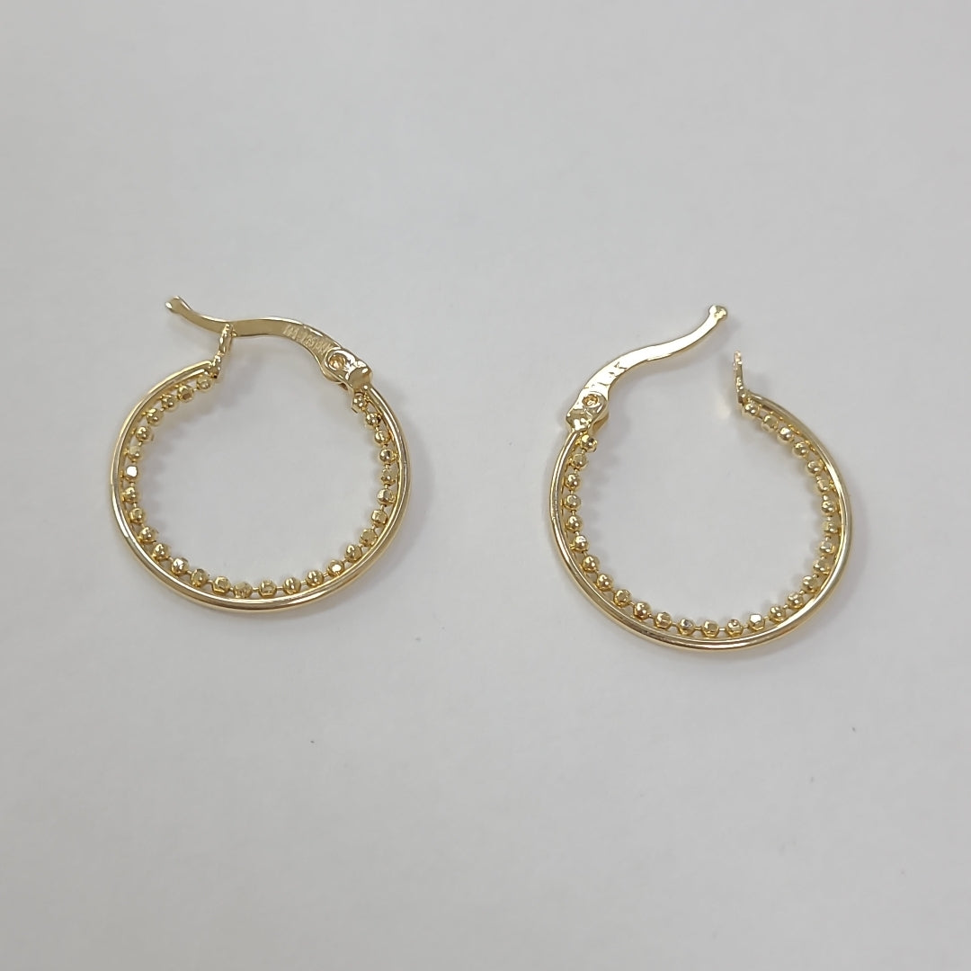 ARRACADAS ORO 14K 1.8 (NUEVO)