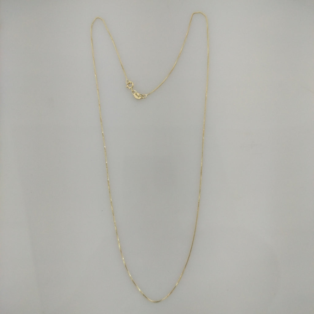 CADENA VENECIANO 14K 55 CM 1.7 GR (NUEVO)