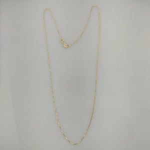 CADENA VENECIANO 14K 55 CM 1.7 GR (NUEVO)