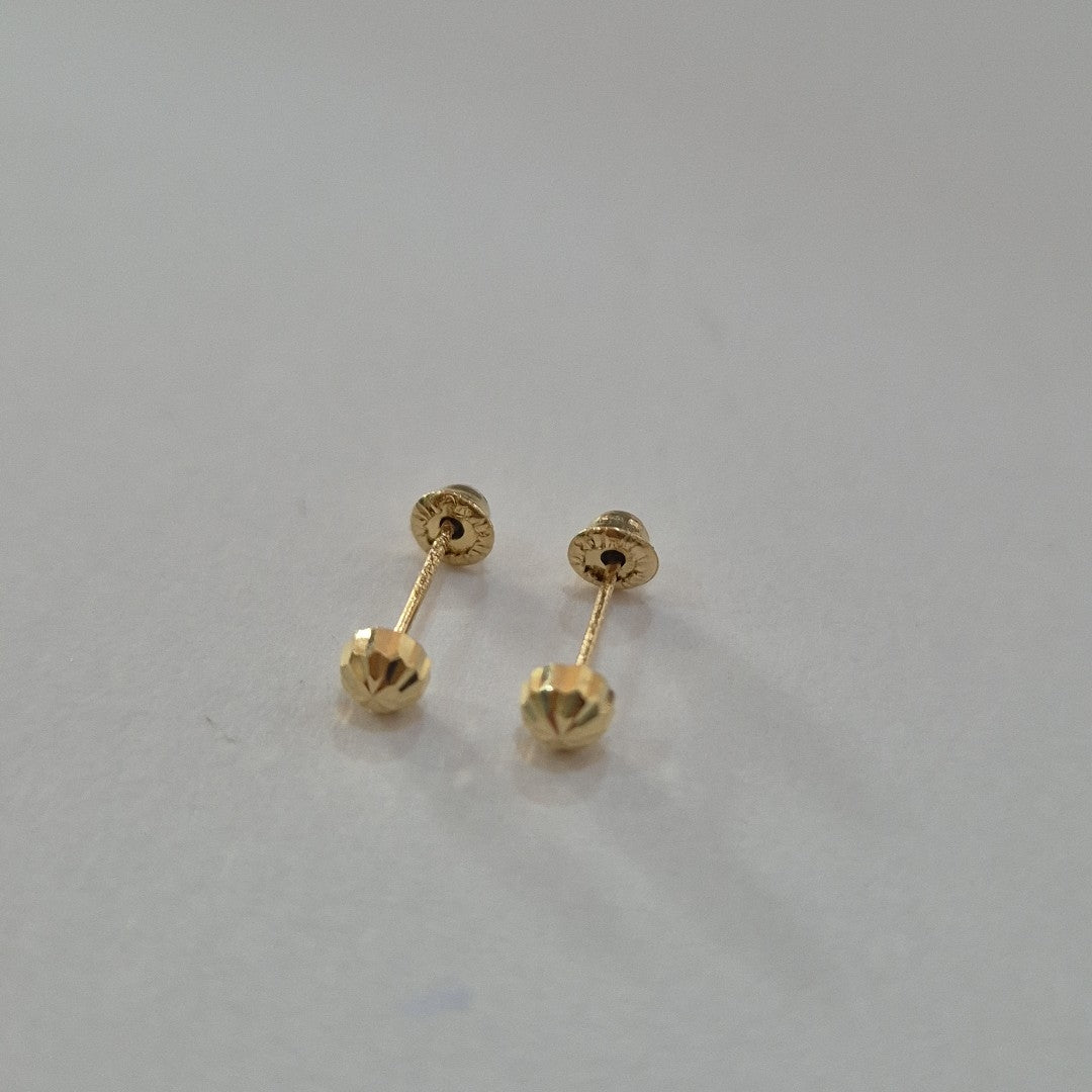 BROQUELES BROQUEL FIG HONGO 14K 0.17 GR (NUEVO)