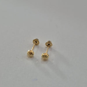 BROQUELES BROQUEL FIG HONGO 14K 0.17 GR (NUEVO)