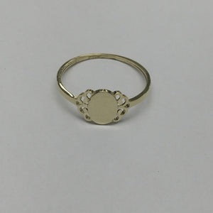 ANILLOS ANILLITO 10K TALLA 9 1 GR (NUEVO)