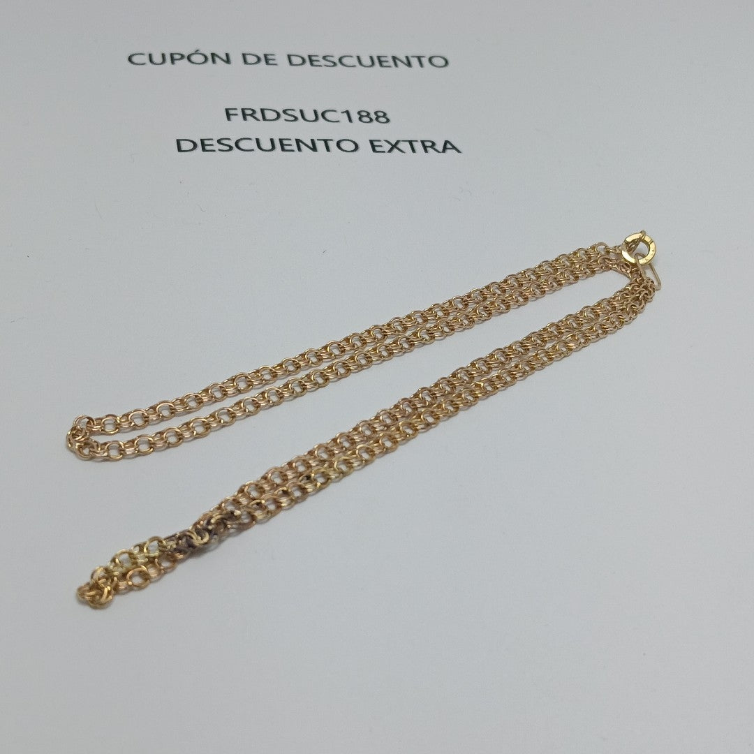 CADENA ORO 10 K 3.7 GRMS (SEMINUEVO)