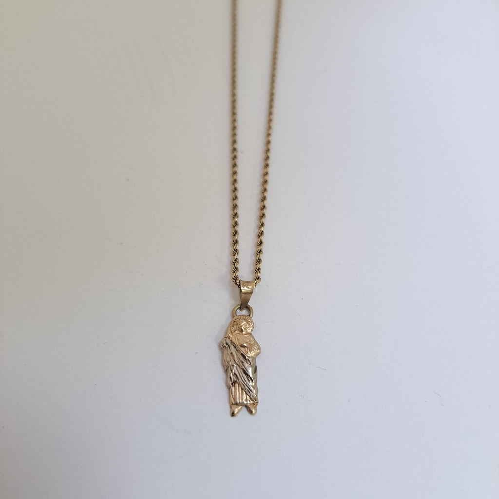CADENA, DIJE ORO 10 K 1.8 GRMS (SEMINUEVO)